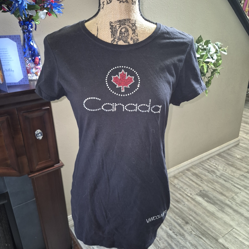 Kavio Black Fitted Short Sleeve T-Shirt
